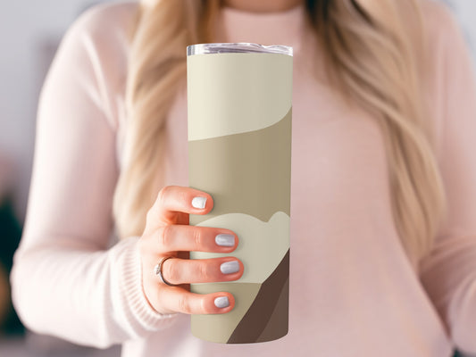 Modern Abstract Design Insulated Tumbler Cup