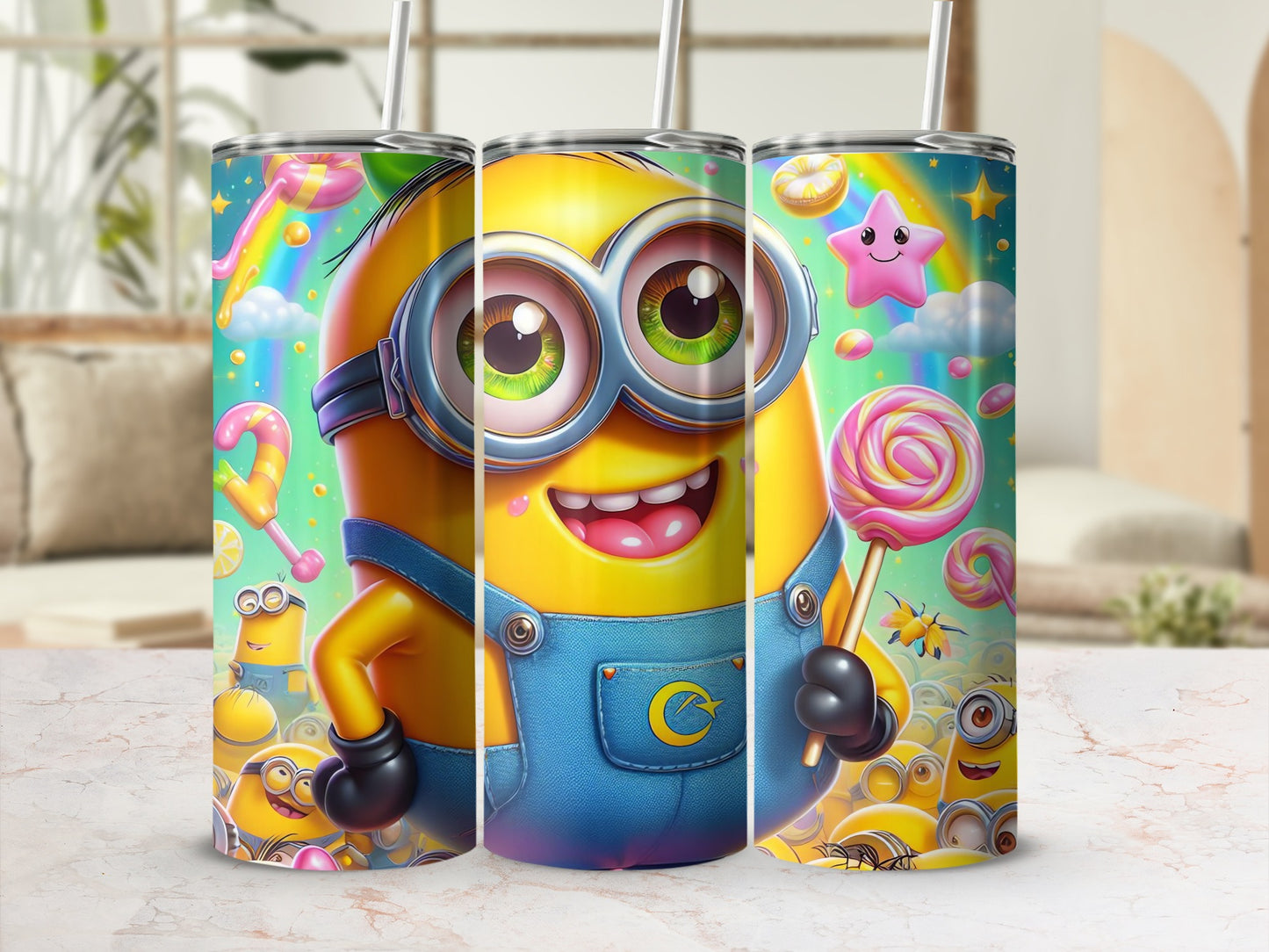Adorable Cartoon Character Design Tumbler Product