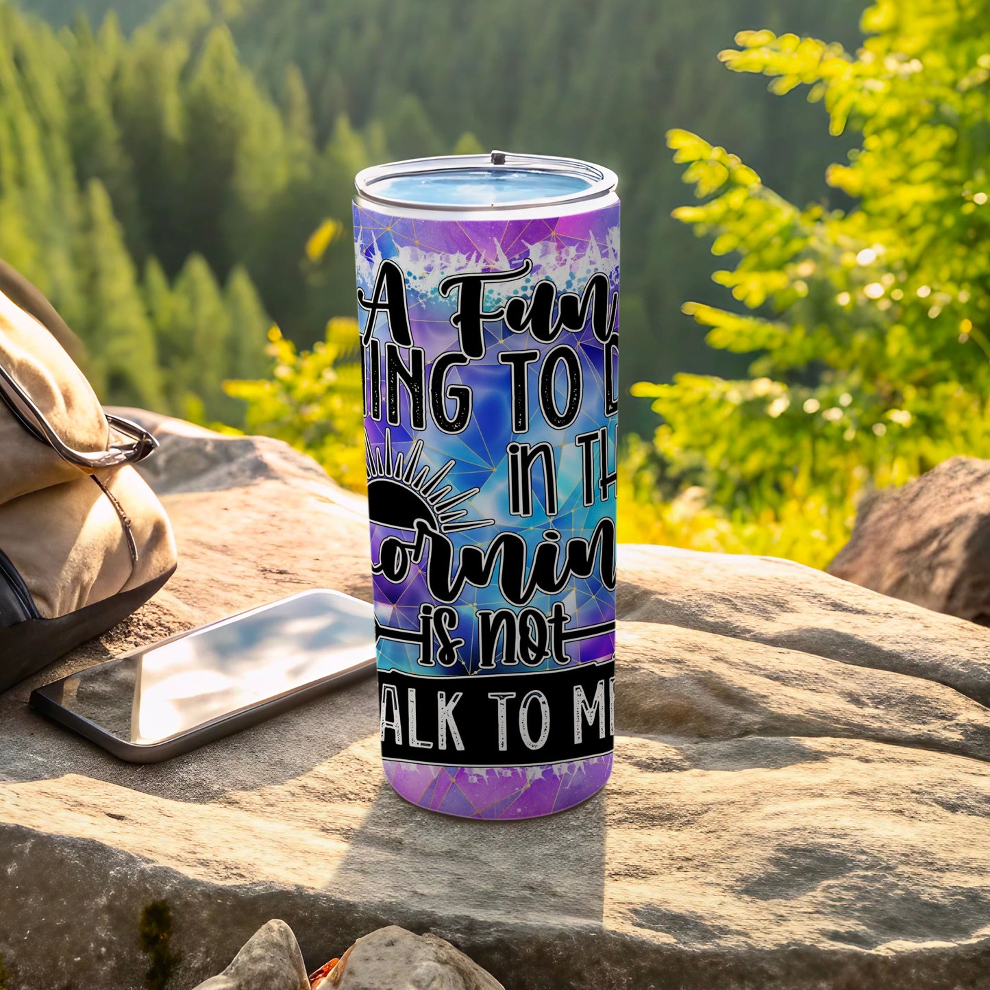 A Funny Thing To Do In The Morning Not Talk To Me Tumbler product type
Tumbler
Insulated Tumbler
Travel Mug
Funny Quote
Morning Quote
Sassy Quote
Sarcastic Quote
Geometric Design
Abstract Pattern
Purple Tumbler
Blue Tumbler
Sunburst Design
Sunrise Graphic
Coffee Tumbler
Tea Tumbler
Hot Drinks
Cold Drinks
Outdoor Gear
Unique Gift
Humor Gift