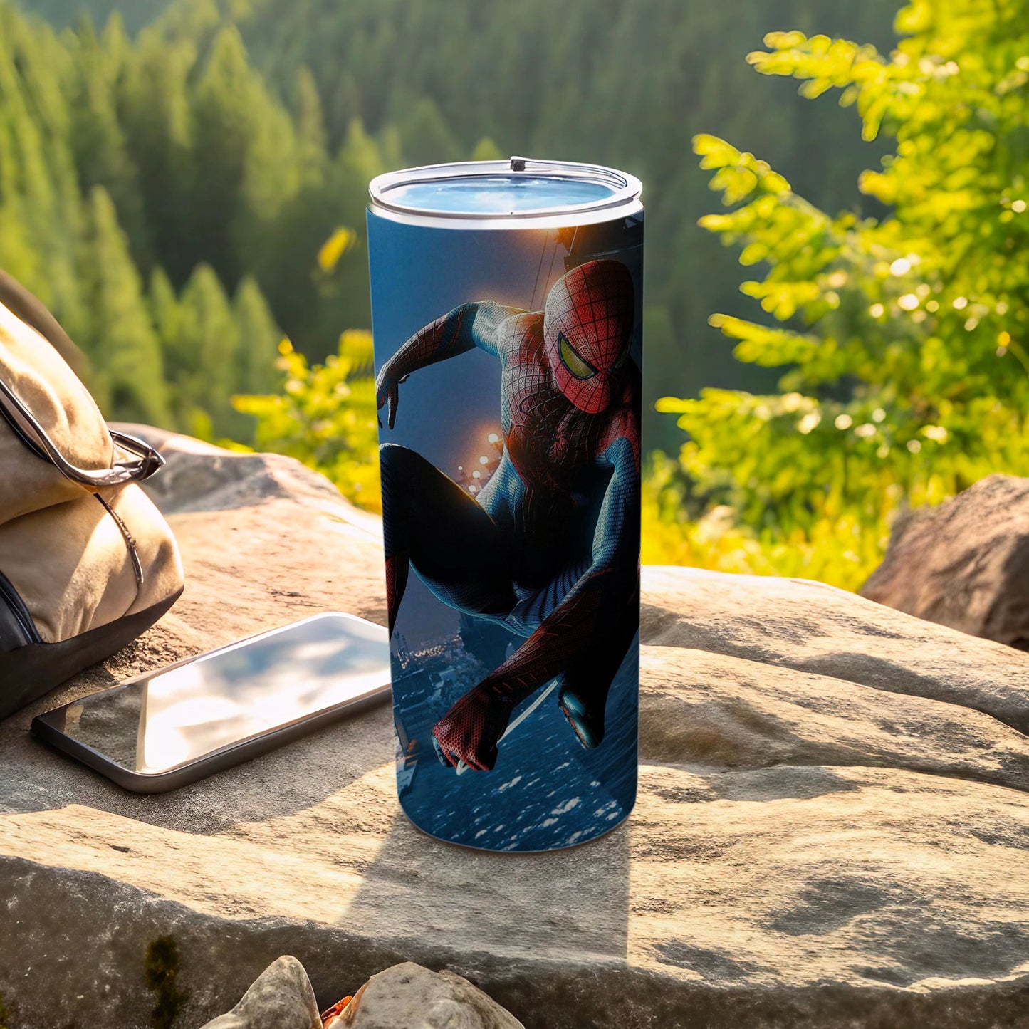 Spider-Man Tumbler with Engaging Design