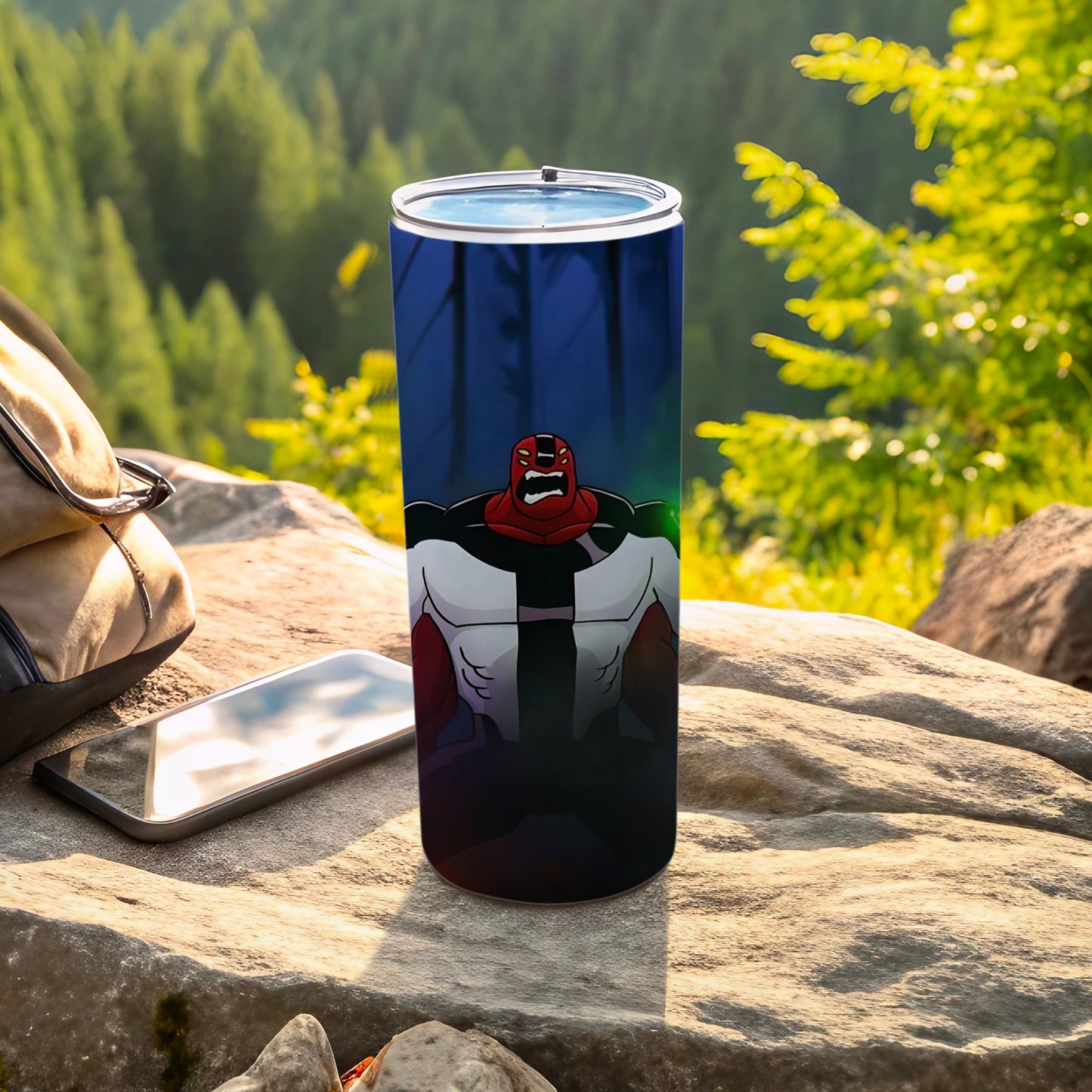 Superhero Graphic Stainless Steel Insulated Tumbler