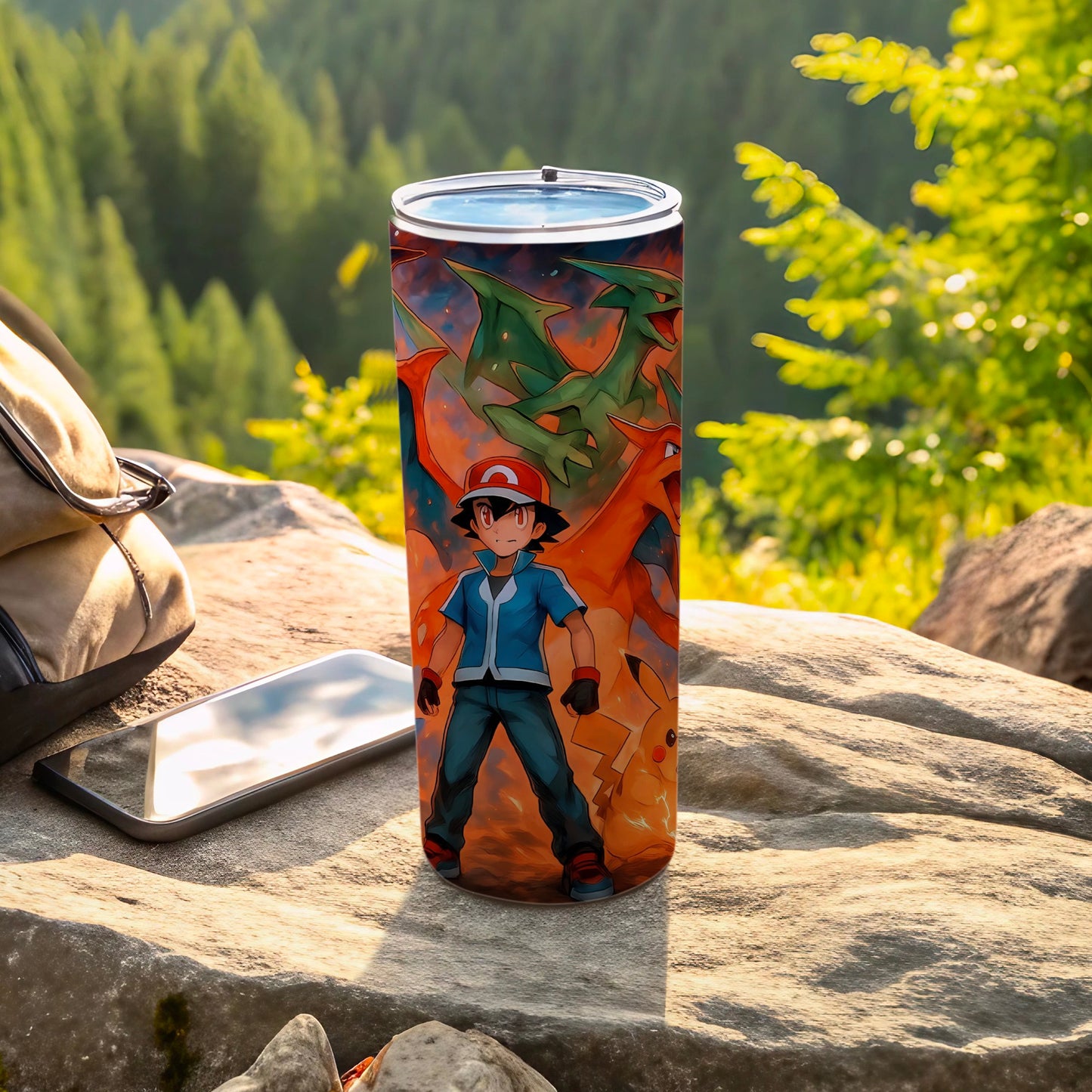 Anime Character and Dragons Adventure Tumbler Cup