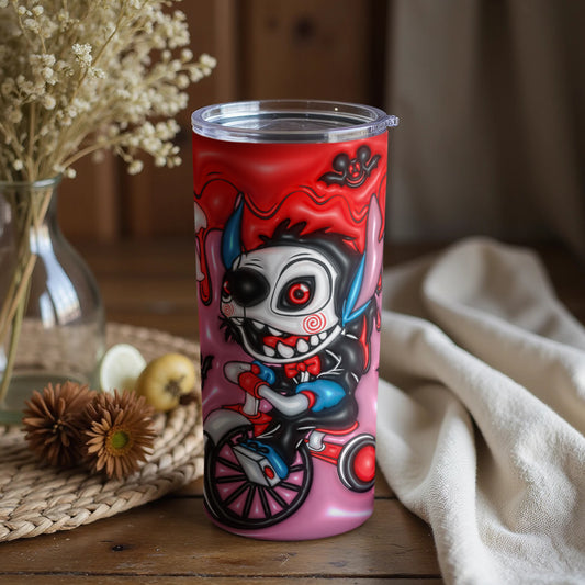 Unique Bicycle Riding Skull Themed Product