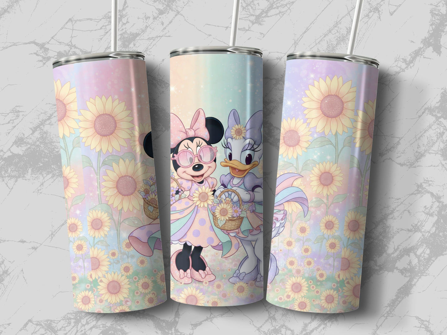 Disney Sunflower Characters Tumbler Cup Product