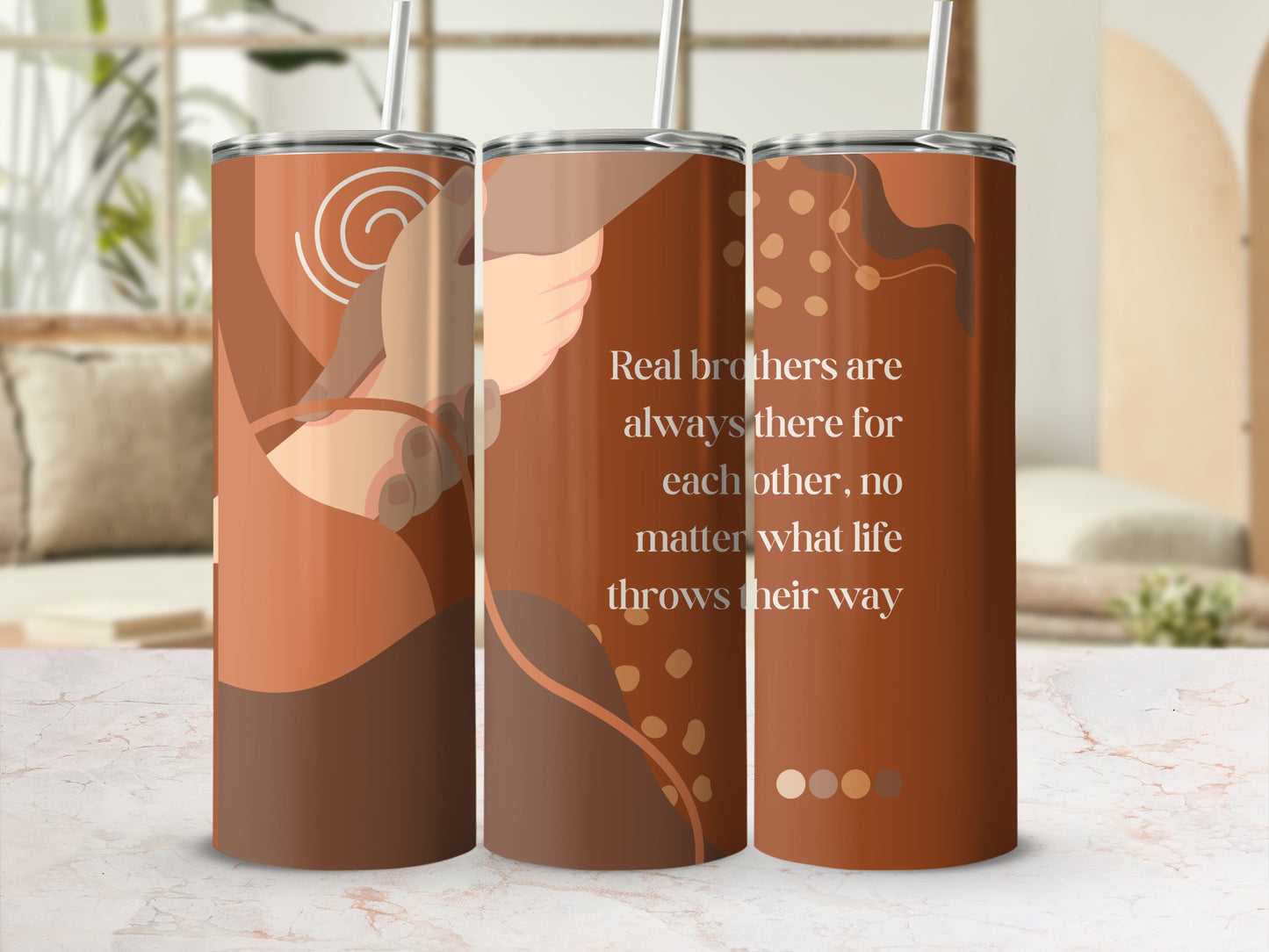 Real brothers are always there for each other tumbler