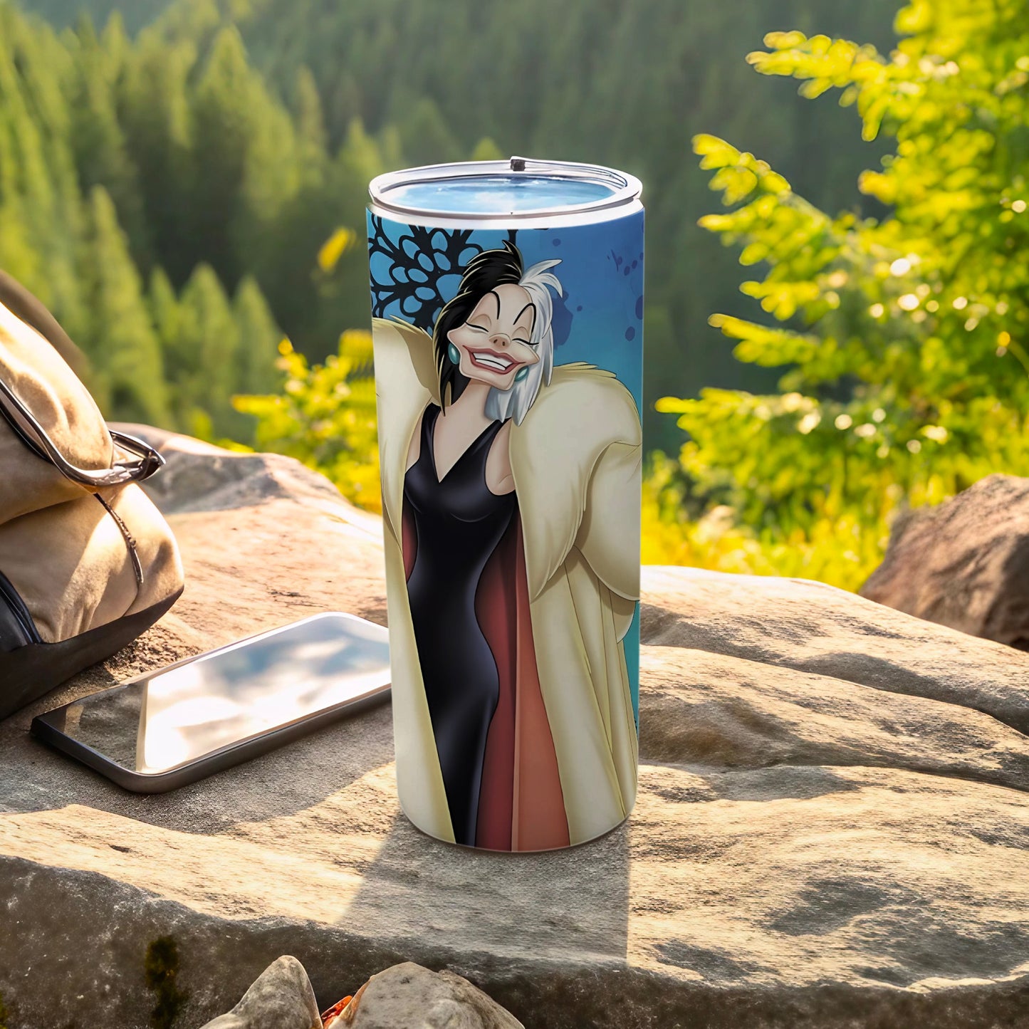 Stylish Animated Character Artwork Insulated Tumbler