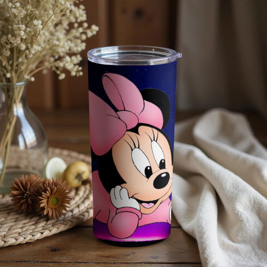 Adorable Cartoon Character Tumbler for Kids