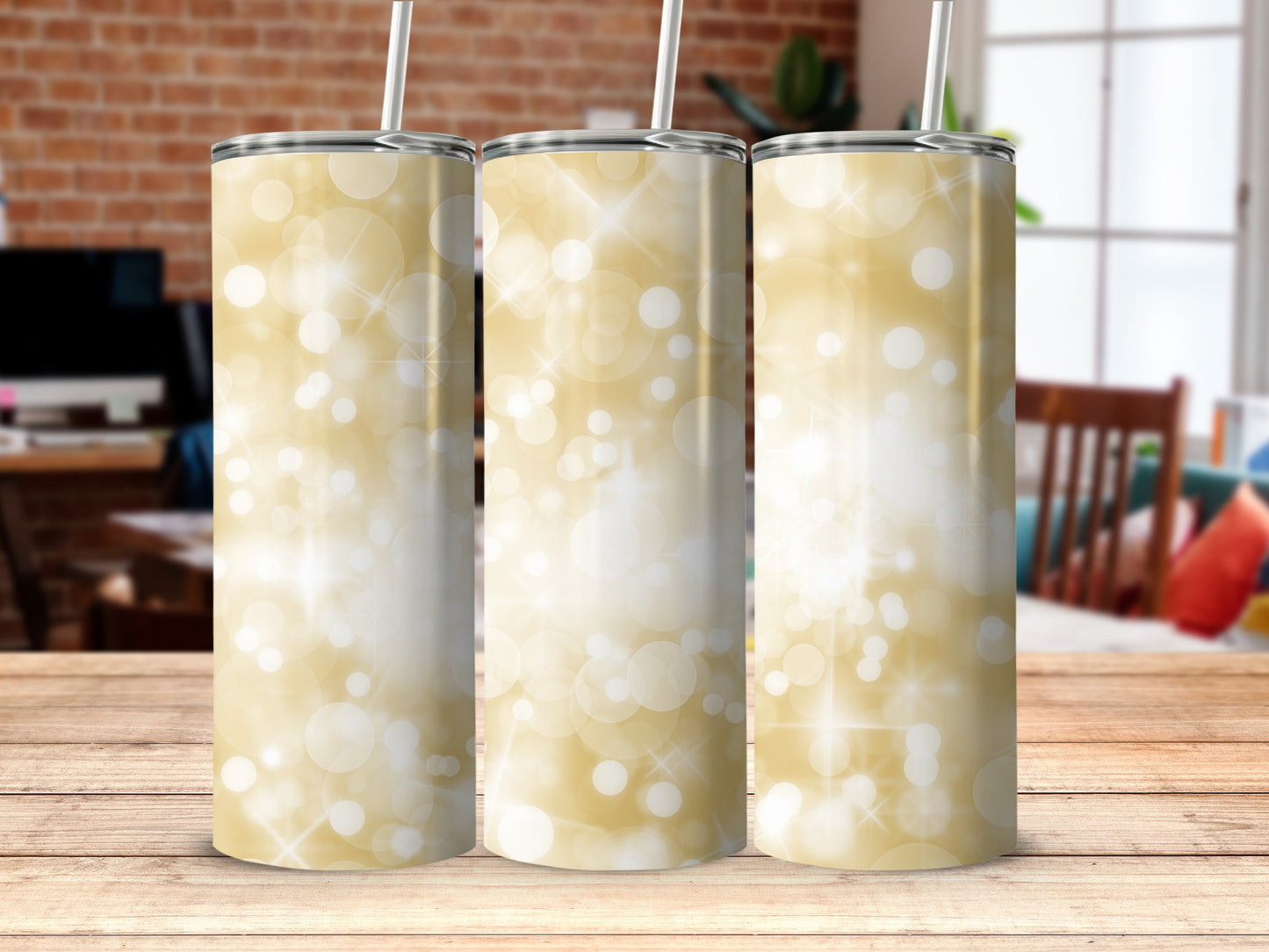 Gorgeous Bokeh Effect Tall Drinkware Product