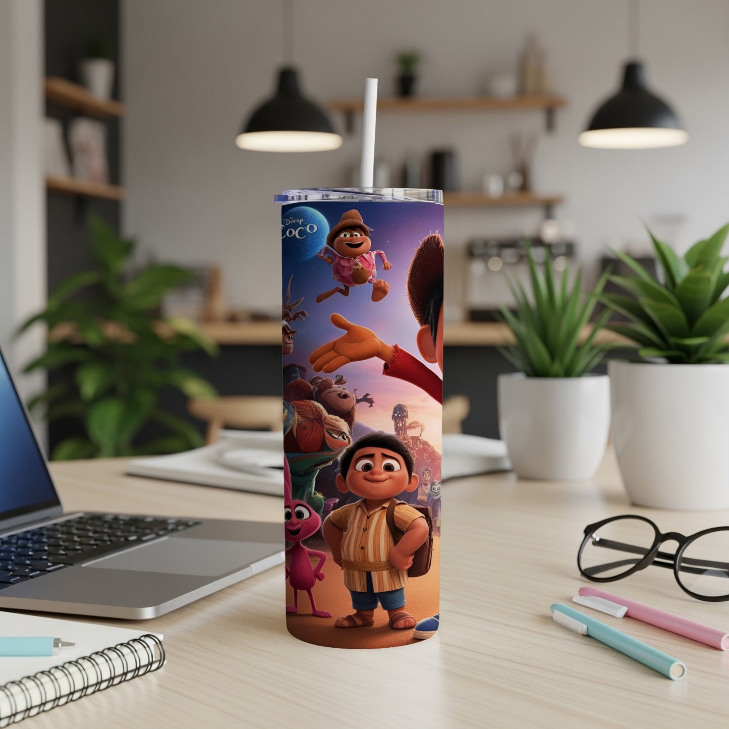 Tumbler with characters from Disney's Encanto movie.