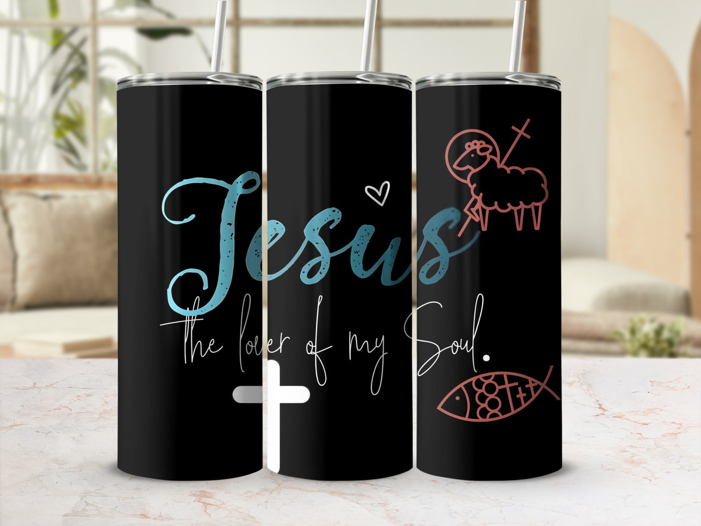 Jesus The Lifter of my Soul Tumbler