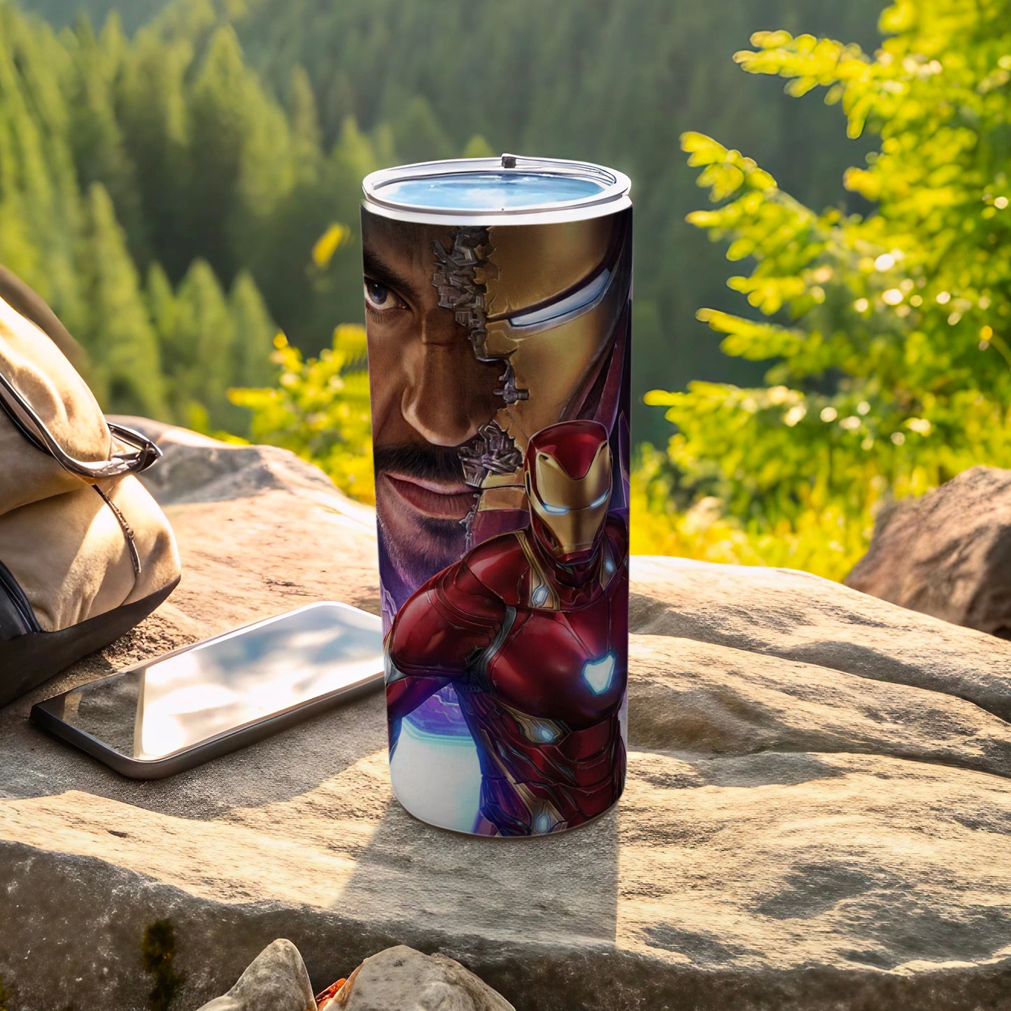 Iron Man Character Insulated Travel Mug for Marvel Fans