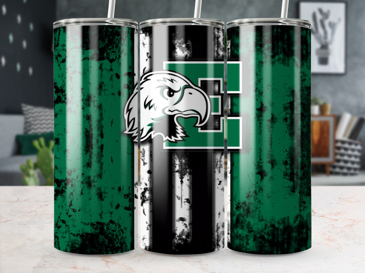 Eagle Emblem Green and Black Tumbler product