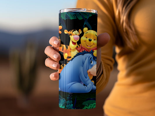 Winnie The Pooh Jungle Friends Tigger Eeyore Characters Tumblers