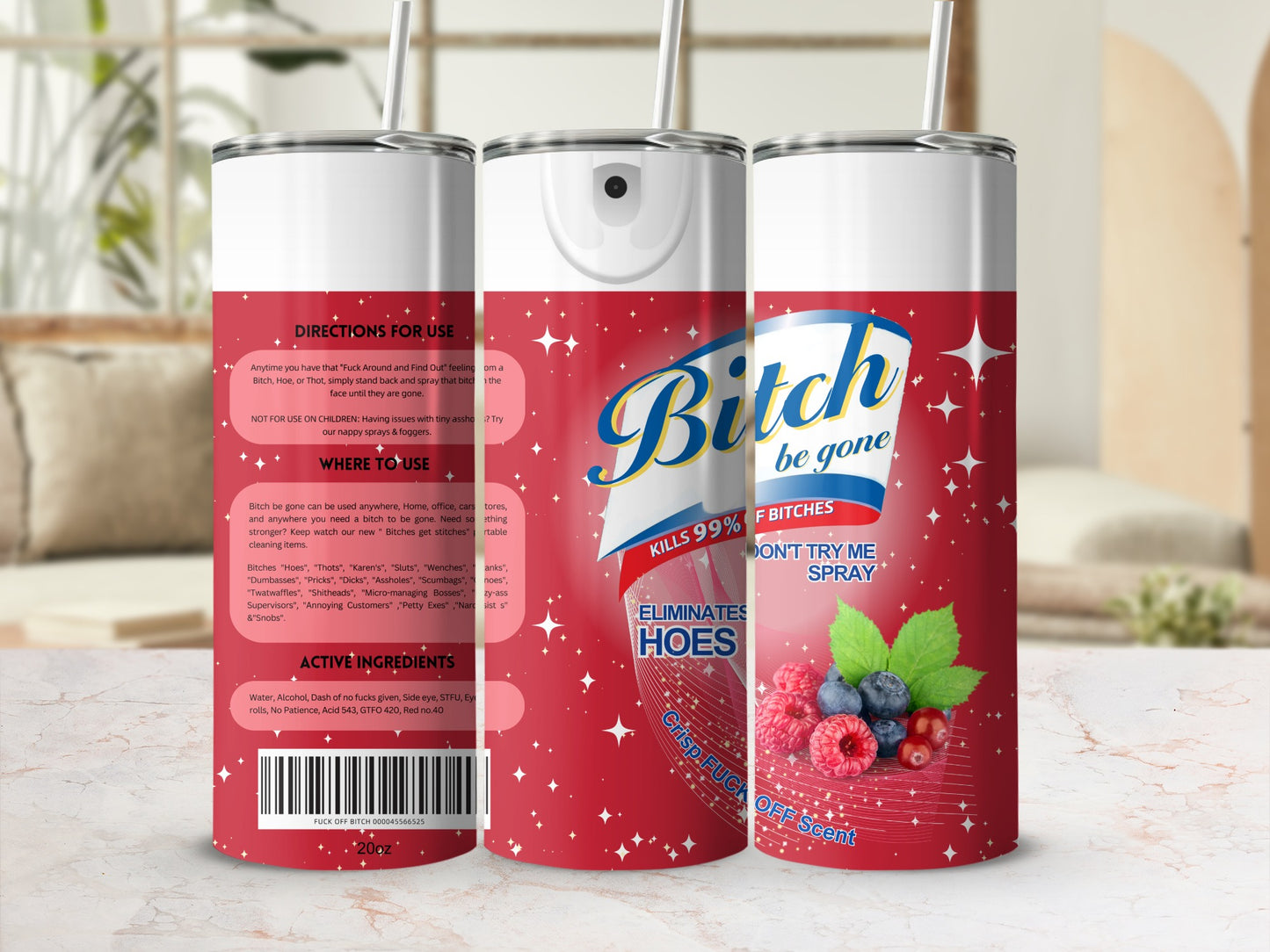 Bitch Be Gone Spray Kills 99 Percent of Bitches