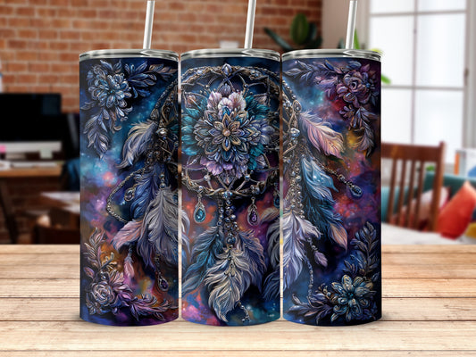 Intricate Dreamcatcher Design Tall Tumbler Product