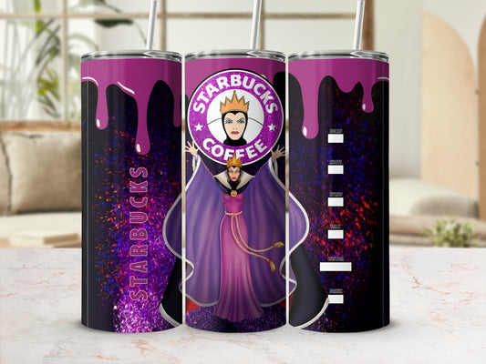 Purple Fantasy Customizable Starbucks Coffee Tumbler