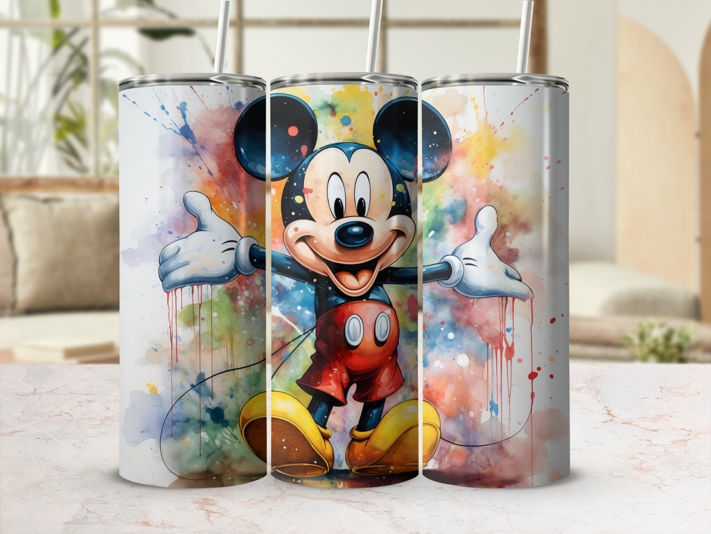 Colorful Cartoon Character Design Tumbler