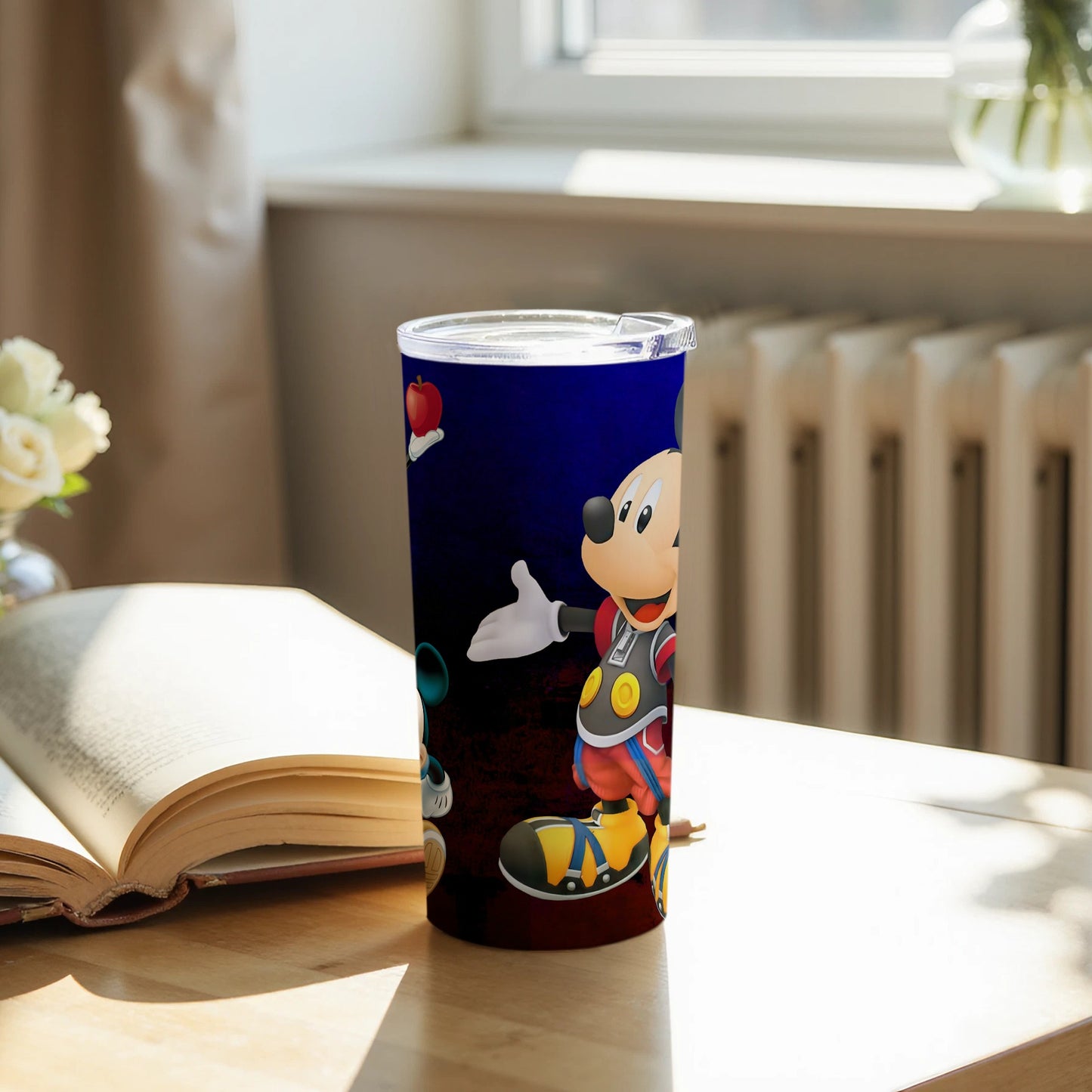 Mickey Mouse Illustrated Tumbler for Hot Drinks