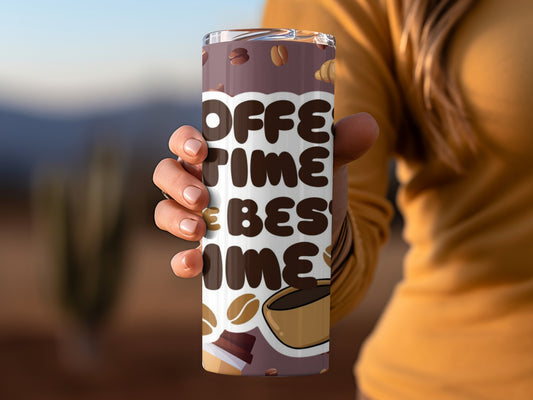 Coffee Time Is The Best Time Travel Mug