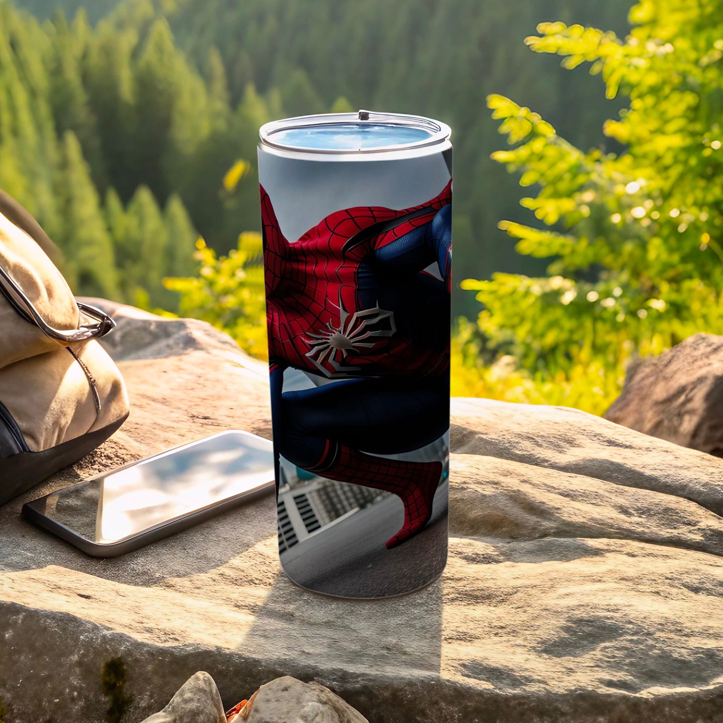 Superhero Insulated Travel Mug for Outdoor Adventures