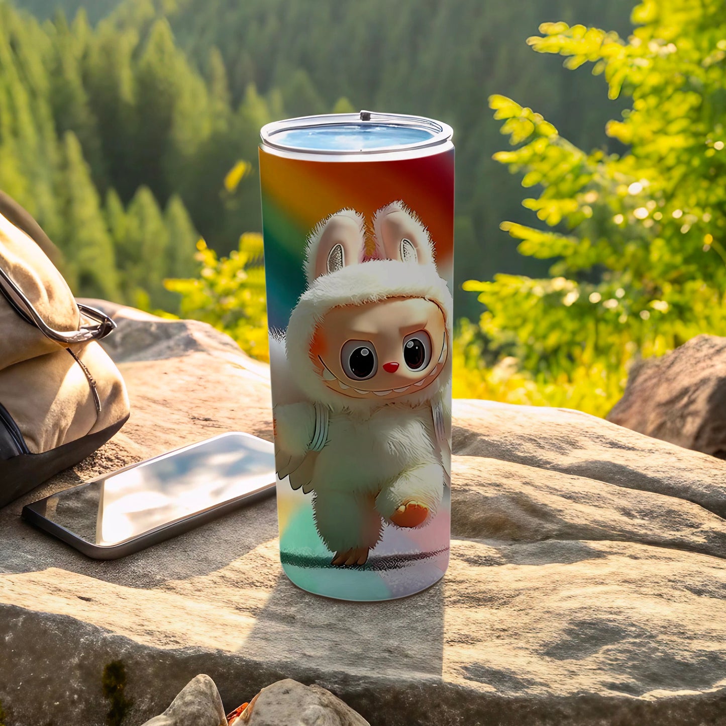 Adorable Bunny Character Stainless Steel Tumbler Cup