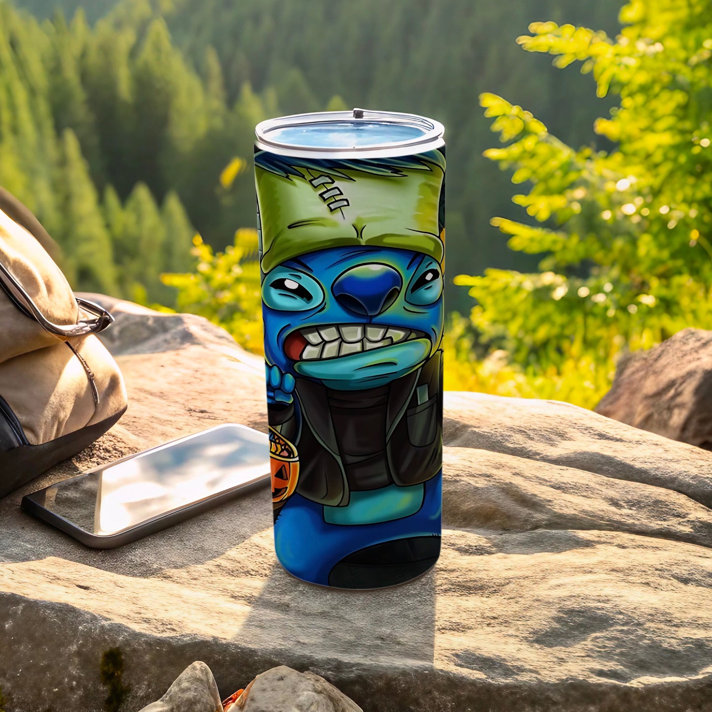 Cartoon Character Design Insulated Travel Tumbler