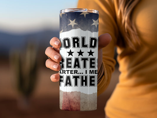World Greatest Farther Travel Mug Father's Day Gift