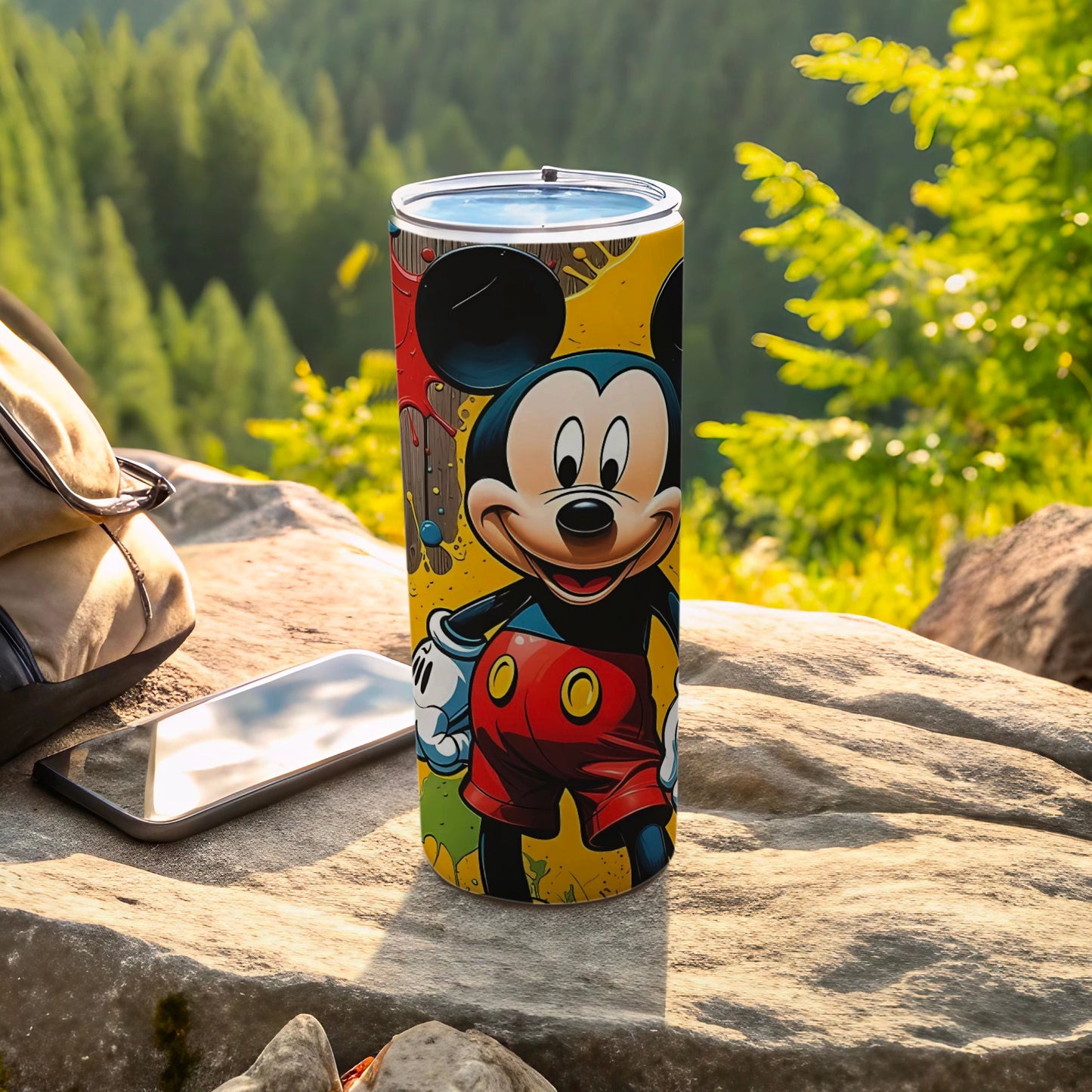 Colorful Mickey Mouse Vacuum Insulated Tumbler Cup