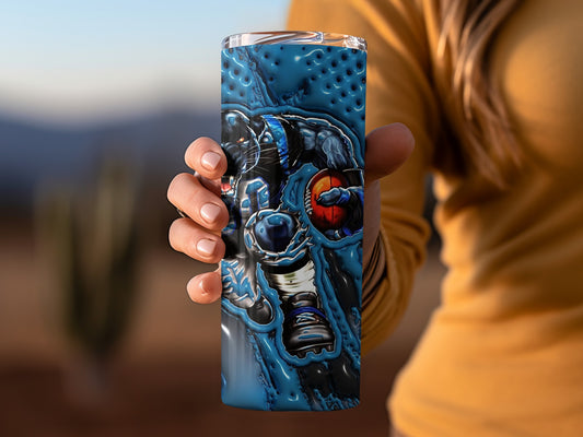 Carolina Panthers Football Team Design Panthers Tumblers