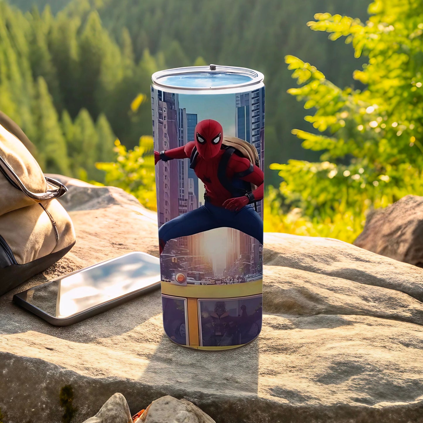 Spider-Man Travel Tumbler for Fans of Superheroes