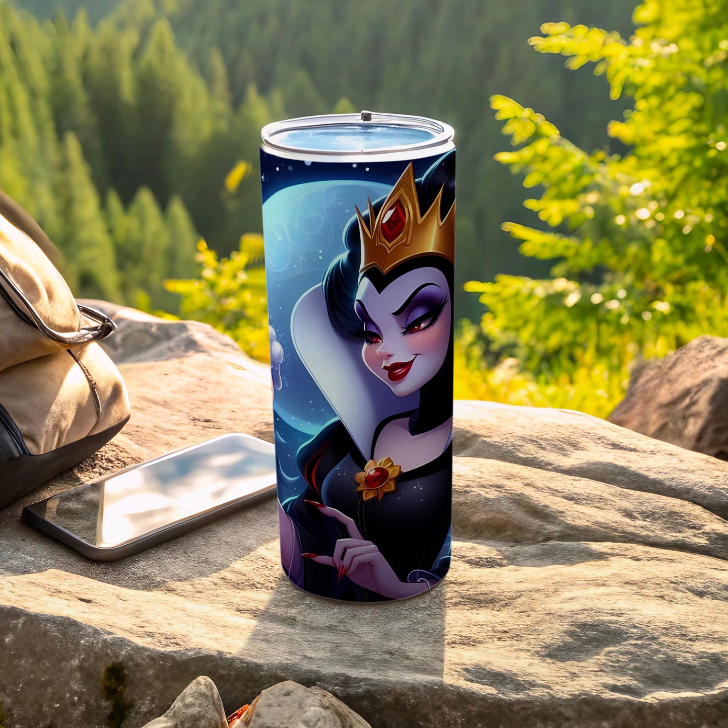 Evil Queen Tumbler Magical Villain Artwork Tumbler Cup