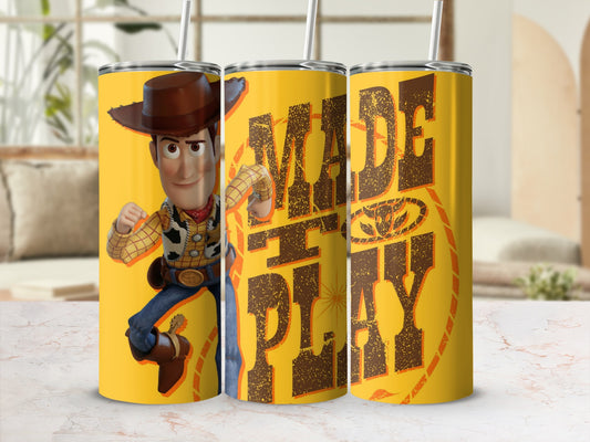 Woody Made for Play Design Insulated Tumbler