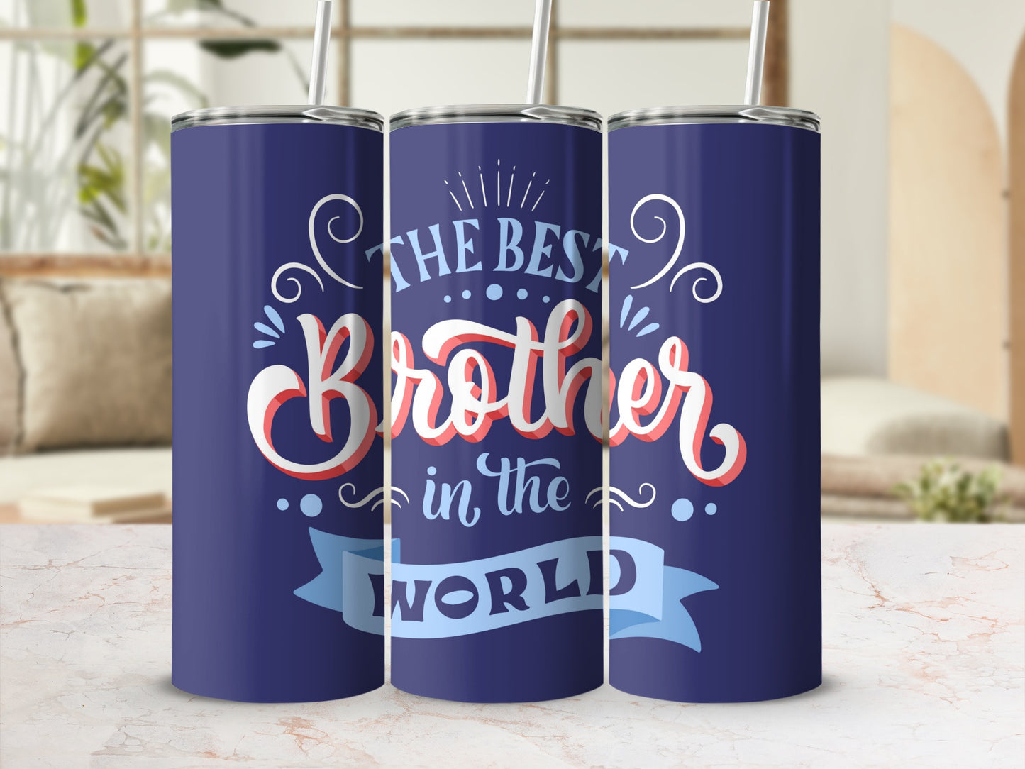 The Best Brother In The World Tumbler Product
