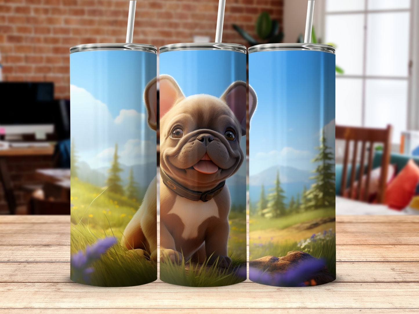 Cute French Bulldog Tumbler for Dog Lovers