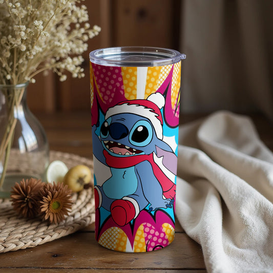 Colorful Cartoon Character Themed Tumbler
