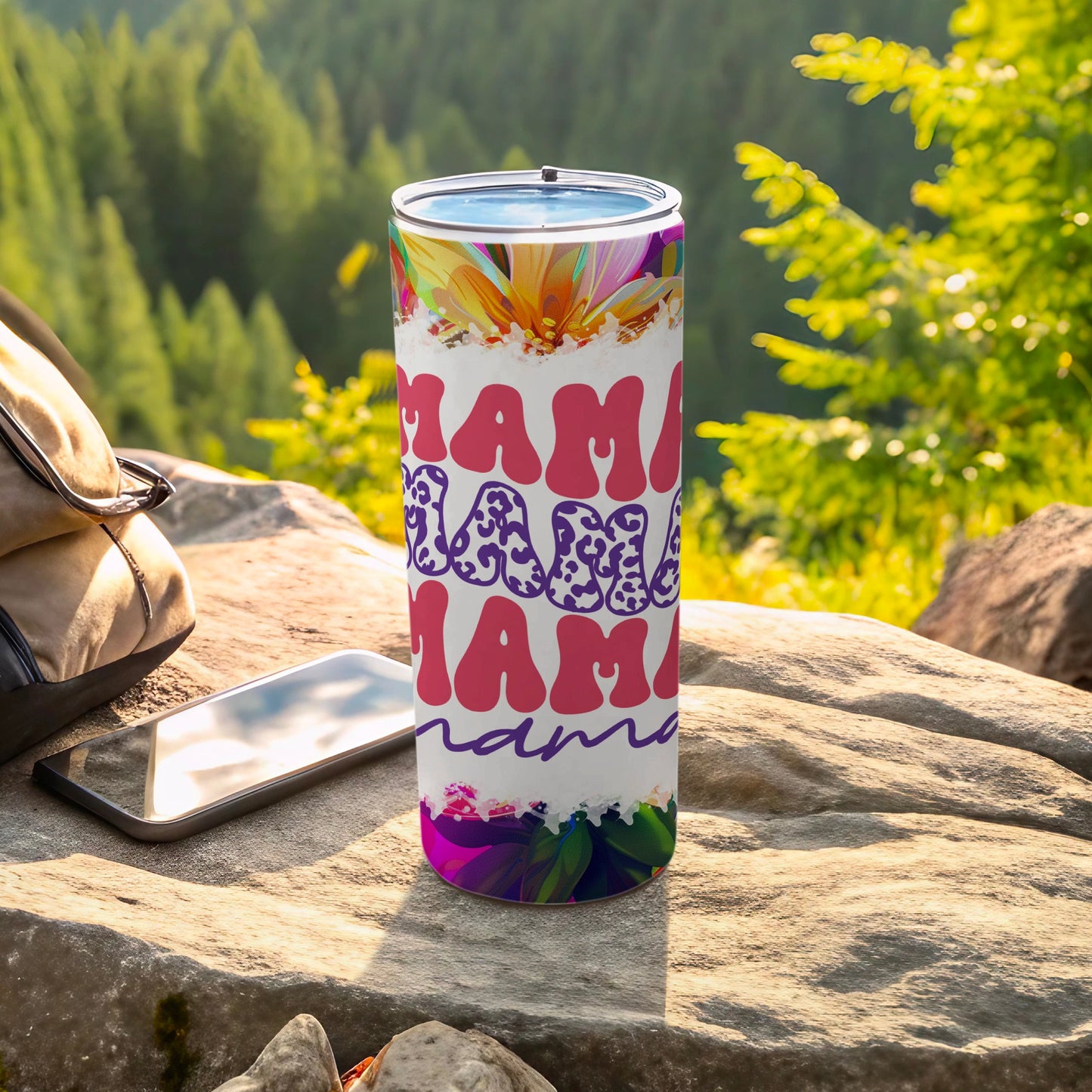 Colorful Mama Themed Tumbler Perfect Gift Idea