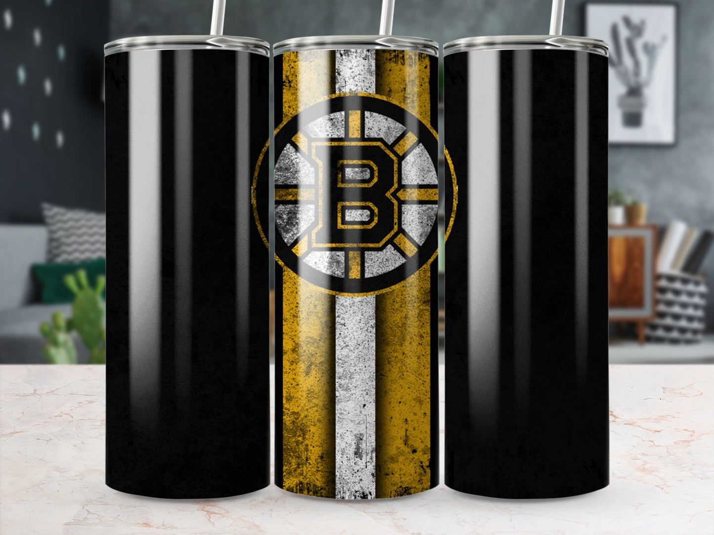 Boston Bruins Hockey Team Logo Tumbler Cup Product