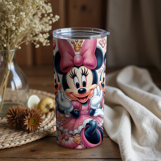 Minnie Mouse Princess Design Insulated Tumbler