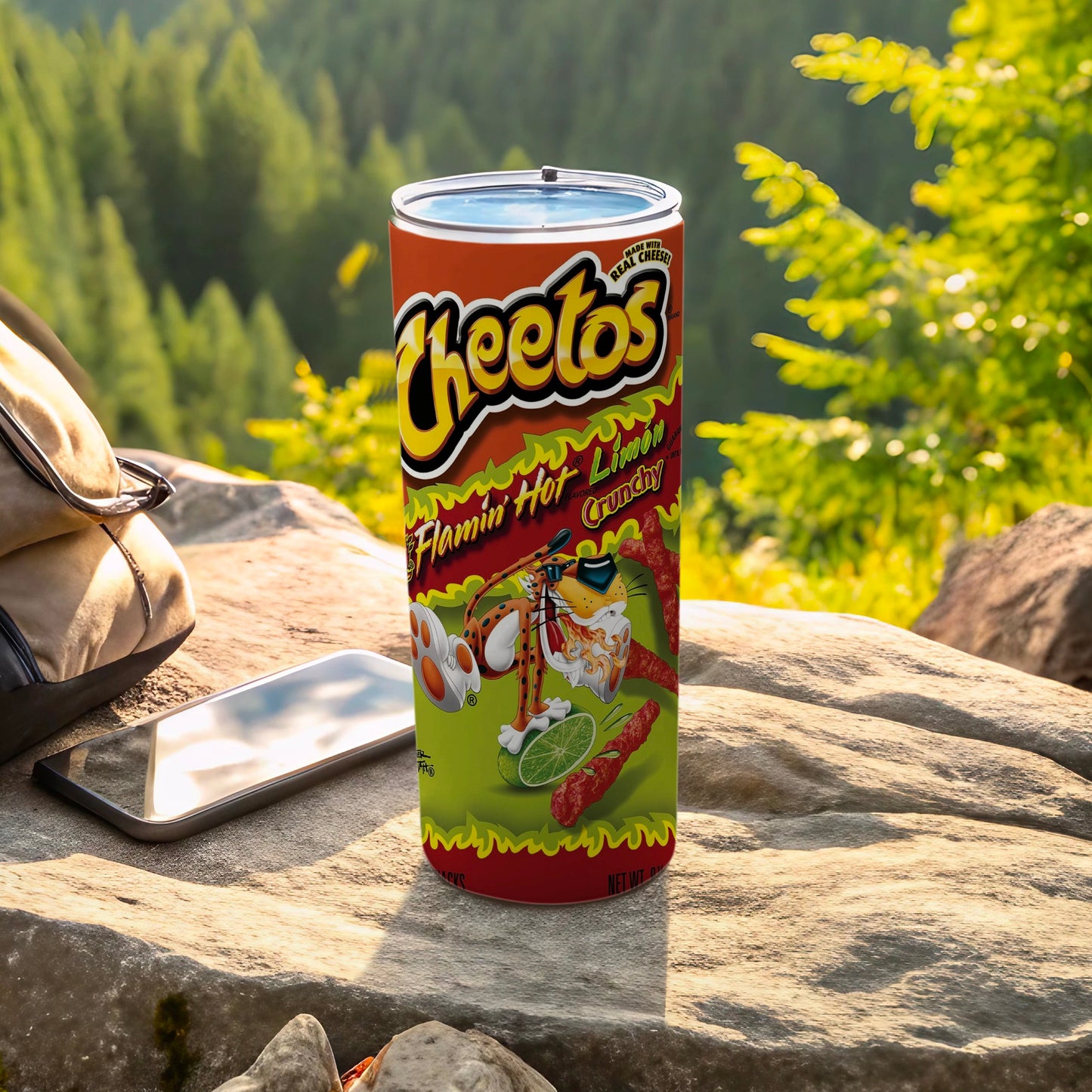 Cheetos Flamin Hot Limon Crunchy Design Tumbler product type