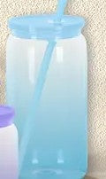 Perfectly Imperfect 16 ounce Glass tumbler