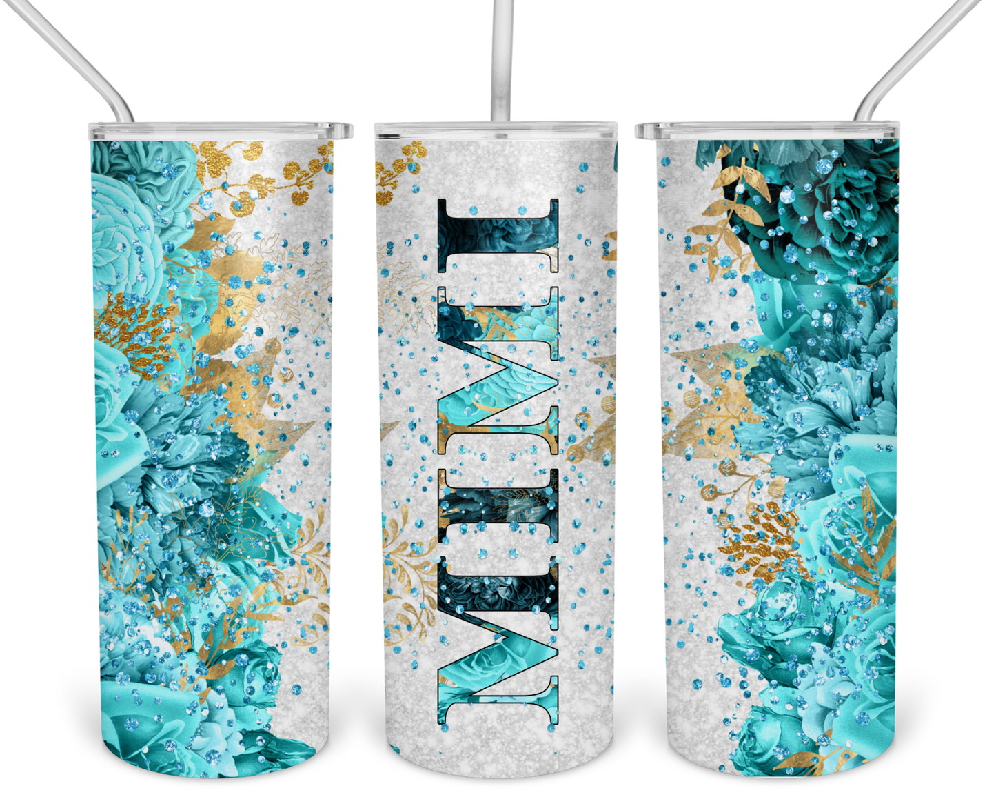Mimi Teal Tumbler