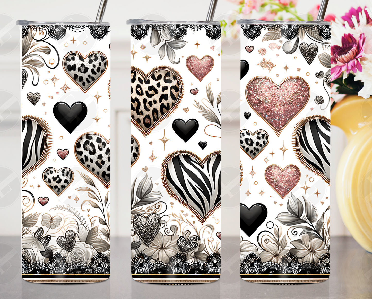 Valentine Tumbler Wrap