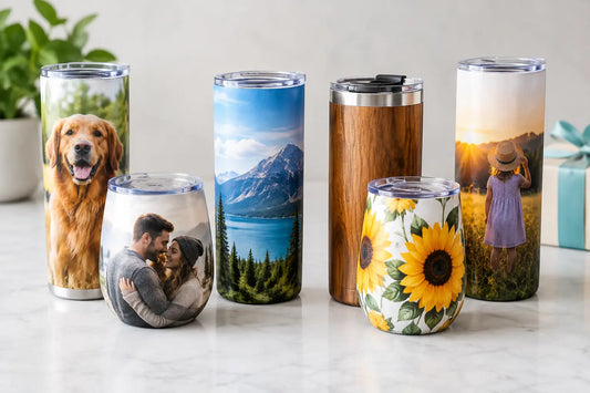7 Top Photo Tumbler Styles for Every Gift