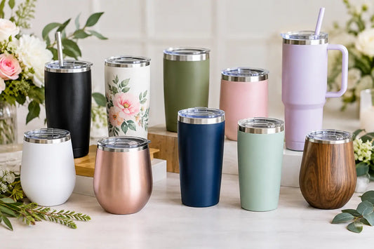 12 Wedding Tumbler Examples Guests Will Love