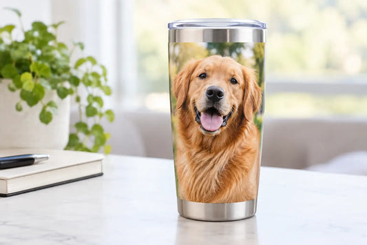 Can Tumblers Include Pet Photos? Yes, Easily