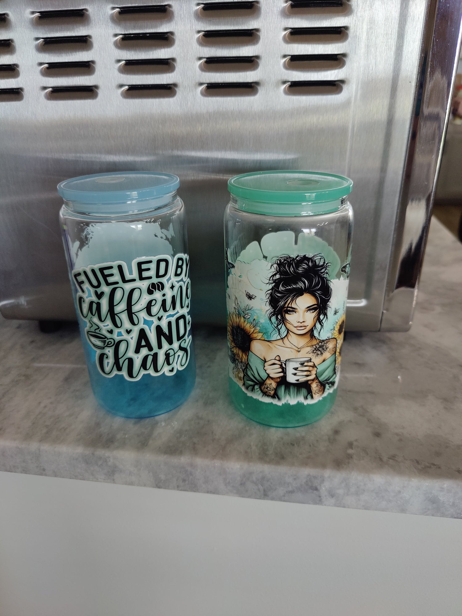 Glass Strong Women Tumbler