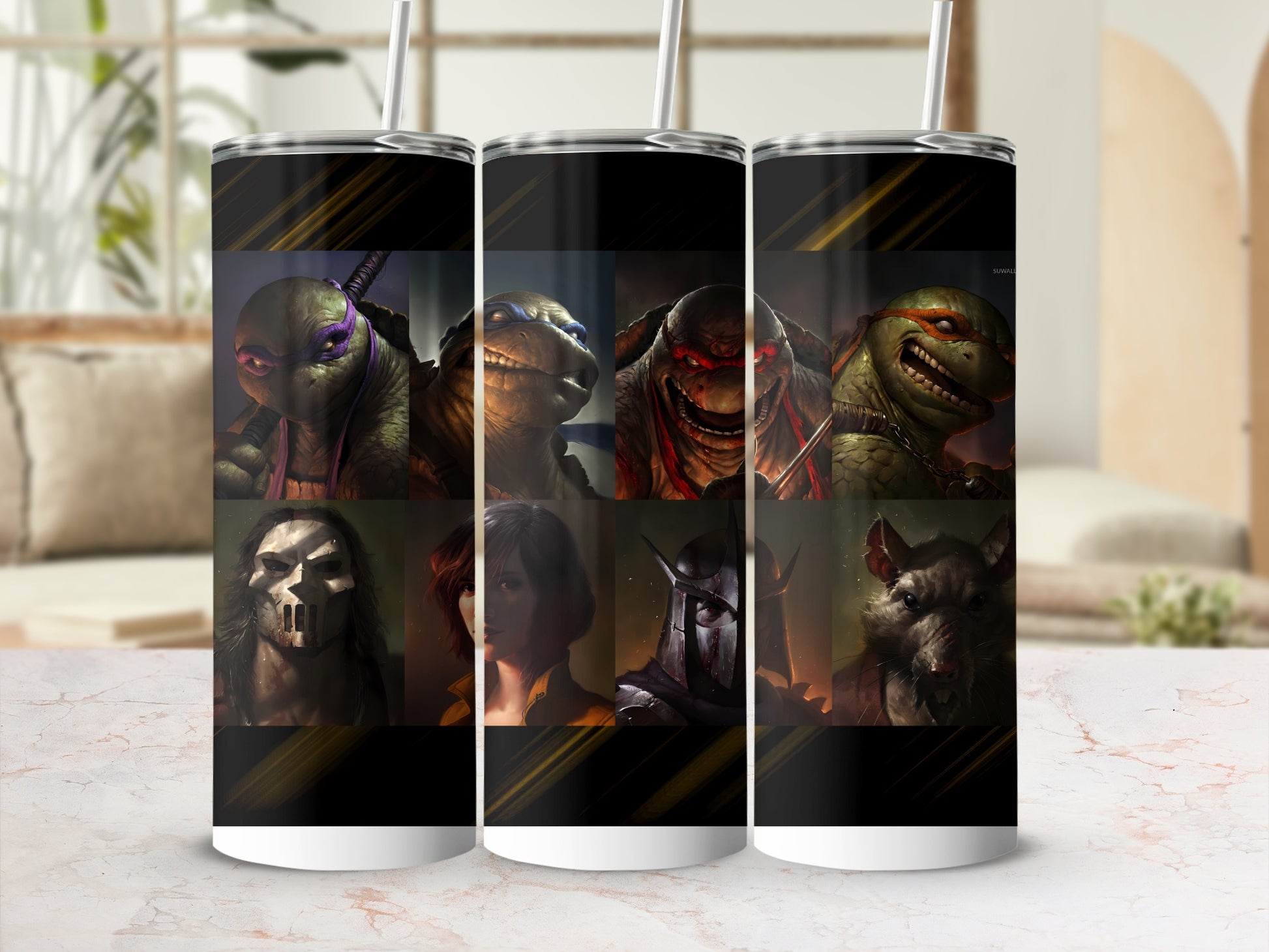 Heroes Collection Stainless Steel Tumbler Set
