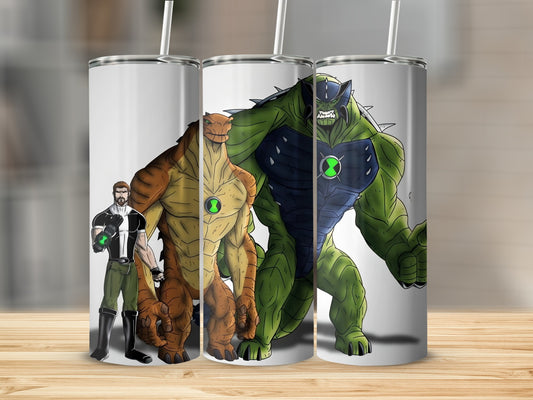 Heroes and Monster Graphics Tall Drinkware Tumbler
