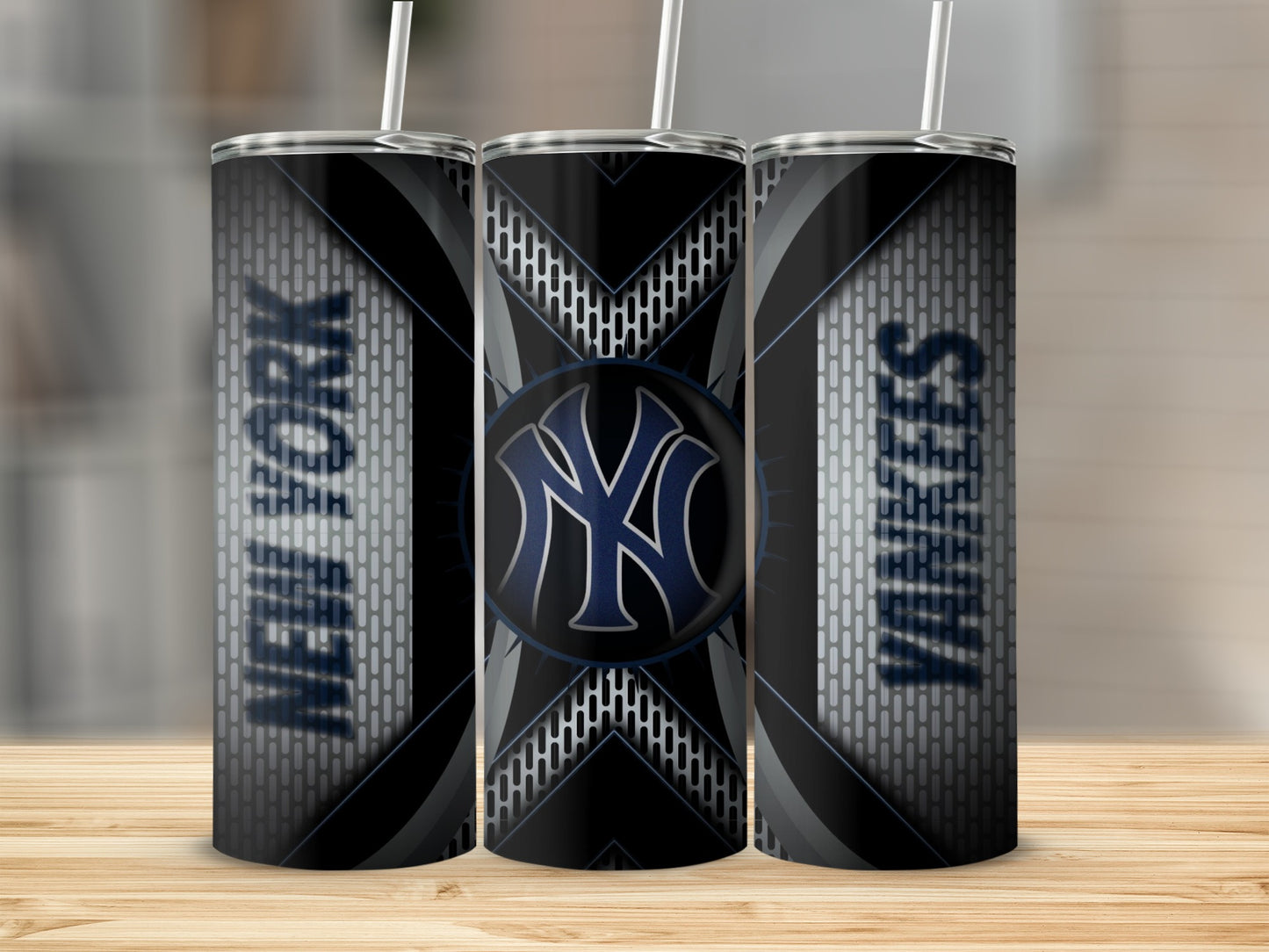 New York Yankees Graphic Style Unique Design Tumblers