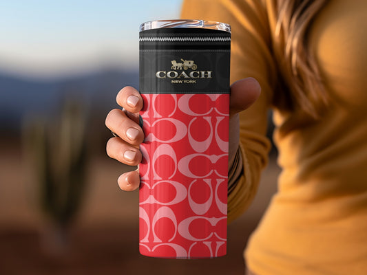 Stylish Coach New York Insulated Travel Tumbler